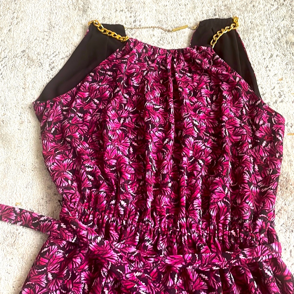 Michael Kors sifon dress   Perfect for summer dinner or vacation